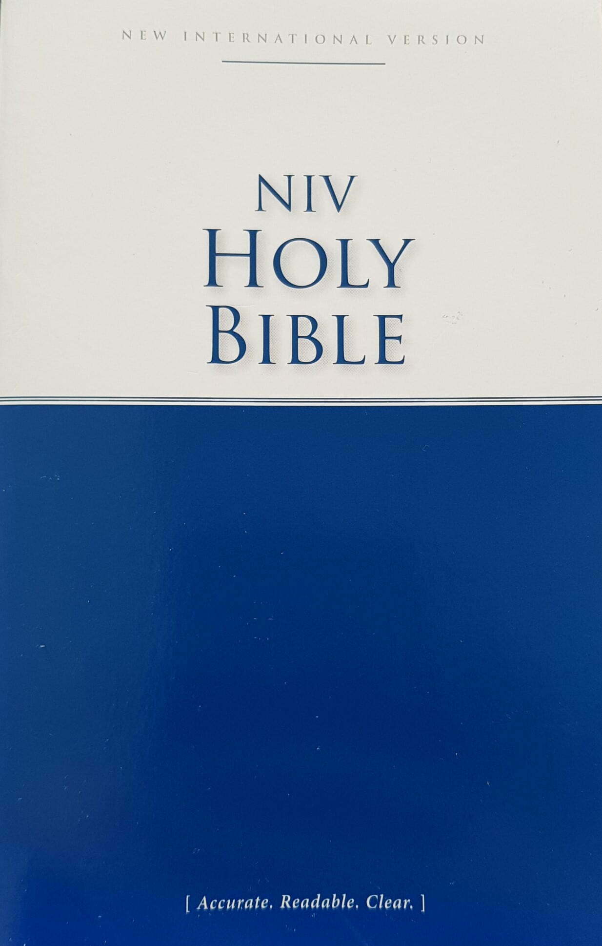 Niv holy bible cultural charity